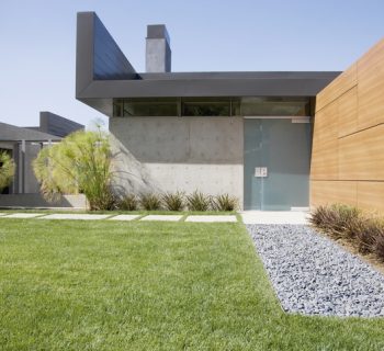 Exterior of modern house